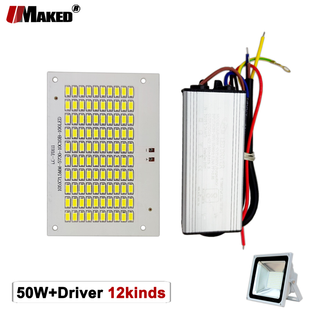 50W LED PCB + sterownik Floodl – Flood Tray Table recenzja i cena
